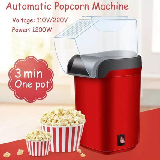 Mini Electric Popcorn Maker Oil Free Popcorn Maker