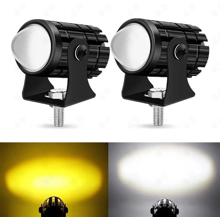 Dual Color Motorcycle LED Headlight