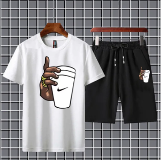 Black Hand With Cup T-Shirts & Shorts