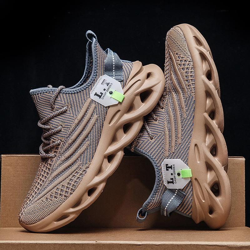 Man Breathable Spring Shoes Khaki Ships Form Overseas