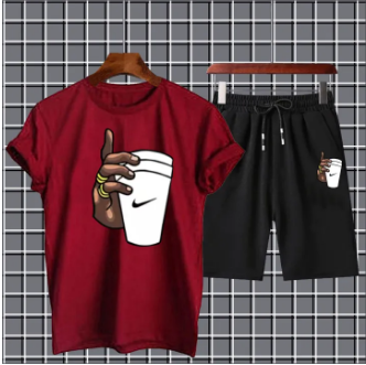 Black Hand With Cup T-Shirts & Shorts