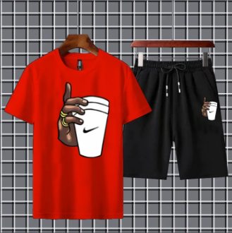 Black Hand With Cup T-Shirts & Shorts