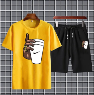 Black Hand With Cup T-Shirts & Shorts